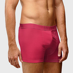 Трусы-боксеры мужские Viva magenta pantone textile cotton, цвет: 3D-принт — фото 2