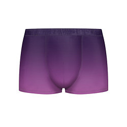 Трусы-боксеры мужские Пурпурный-лиловый градиент, цвет: 3D-принт