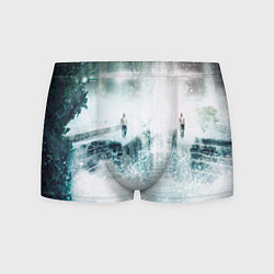 Трусы-боксеры мужские Абстрактное свечение из будущего, цвет: 3D-принт