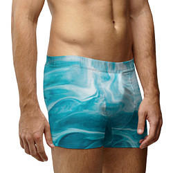 Трусы-боксеры мужские Морской бриз, цвет: 3D-принт — фото 2
