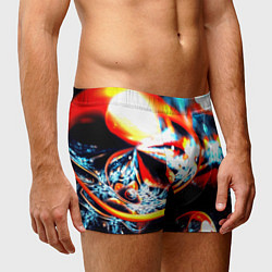 Трусы-боксеры мужские Фрактальный узор, цвет: 3D-принт — фото 2