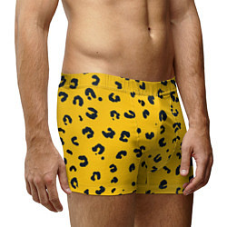 Трусы-боксеры мужские Леопардик, цвет: 3D-принт — фото 2