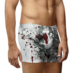 Трусы-боксеры мужские Кровь и чернила, цвет: 3D-принт — фото 2