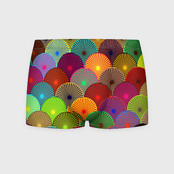 Трусы-боксеры мужские Multicolored circles, цвет: 3D-принт