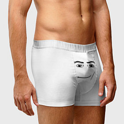 Трусы-боксеры мужские Одежда Man Face Roblox, цвет: 3D-принт — фото 2