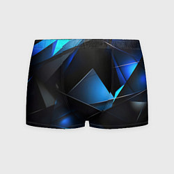 Мужские трусы Blue black texture