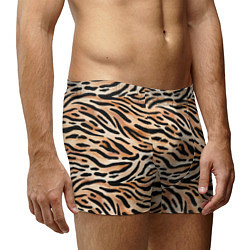 Трусы-боксеры мужские Тигровая окраска, цвет: 3D-принт — фото 2