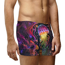 Трусы-боксеры мужские Фантастическая медуза, цвет: 3D-принт — фото 2