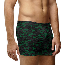 Трусы-боксеры мужские Точечный камуфляжный узор Spot camouflage pattern, цвет: 3D-принт — фото 2