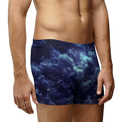 Трусы-боксеры мужские Звездная ночь - нейросеть, цвет: 3D-принт — фото 2