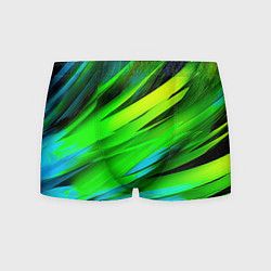 Мужские трусы Green abstract