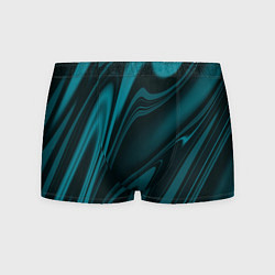 Мужские трусы Бирюзовая плазма абстракиця