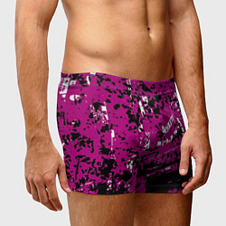 Трусы-боксеры мужские Фиолетовая иллюстрация, цвет: 3D-принт — фото 2