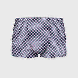 Мужские трусы Фиолетовая - розовая клетка