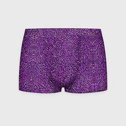 Мужские трусы Чёрные и фиолетовые мазки