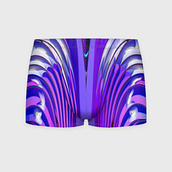 Мужские трусы Фиолетовые линии и полосы