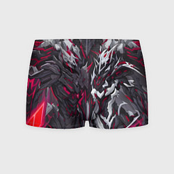 Трусы-боксеры мужские Адская броня, цвет: 3D-принт