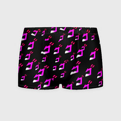 Мужские трусы JoJos Bizarre neon pattern logo