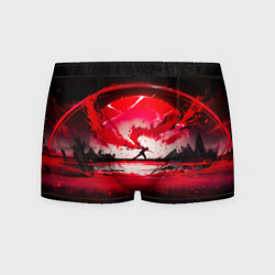 Трусы-боксеры мужские Танец в последних лучах солнца, цвет: 3D-принт