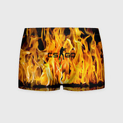 Мужские трусы Counter Strike go - flame