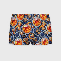 Мужские трусы Ювелирные украшение с золотом и бриллиантом паттер