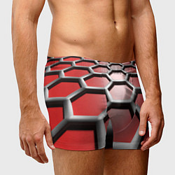 Трусы-боксеры мужские Броня робота, цвет: 3D-принт — фото 2