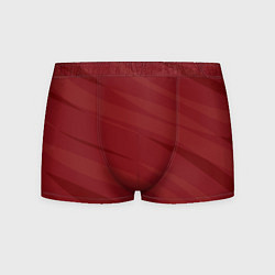 Трусы-боксеры мужские Бордовый полосами, цвет: 3D-принт