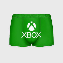 Трусы-боксеры мужские X-box logo green, цвет: 3D-принт