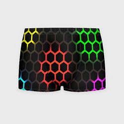 Мужские трусы Hexagon neon