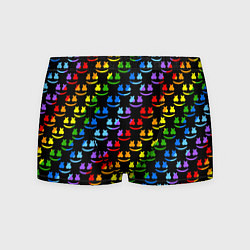 Мужские трусы Marshmello pattern neon