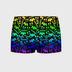 Мужские трусы Marshmello neon steel pattern