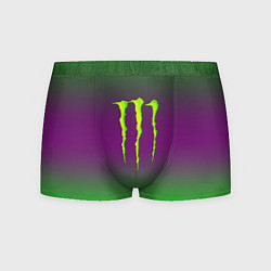 Трусы-боксеры мужские Monster energy gradient, цвет: 3D-принт
