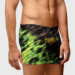 Трусы-боксеры мужские Horizon: Zero Dawn краски, цвет: 3D-принт — фото 2