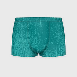 Трусы-боксеры мужские Джинс с потертостями-зеленый, цвет: 3D-принт