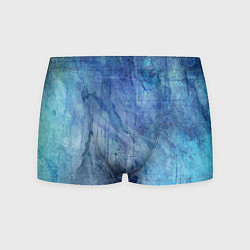Мужские трусы Абстракция - blue stone