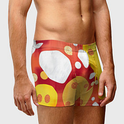 Трусы-боксеры мужские Теплая африканская абстракция, цвет: 3D-принт — фото 2