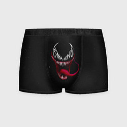 Трусы-боксеры мужские Веном в темноте, цвет: 3D-принт
