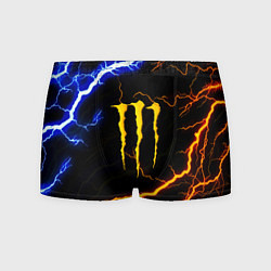 Трусы-боксеры мужские Monster energy storm, цвет: 3D-принт