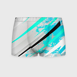 Мужские трусы Color white light blue