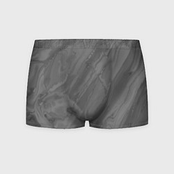 Трусы-боксеры мужские Серая текстура каменная мрамор, цвет: 3D-принт