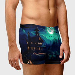 Трусы-боксеры мужские Day of the Dead - Хэллоуин, цвет: 3D-принт — фото 2