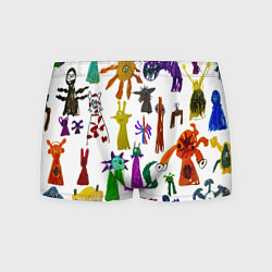 Трусы-боксеры мужские Детские рисунки героев из игры Роблокс, цвет: 3D-принт