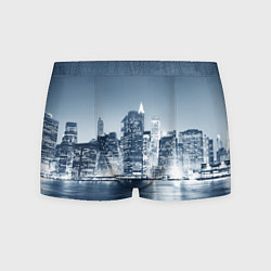 Трусы-боксеры мужские New York город, цвет: 3D-принт