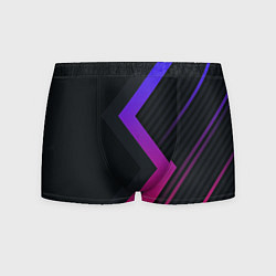 Трусы-боксеры мужские Color black line, цвет: 3D-принт