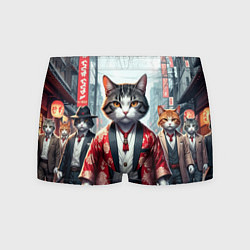 Мужские трусы Котики якудза