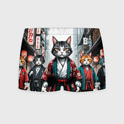Мужские трусы Коты якудза