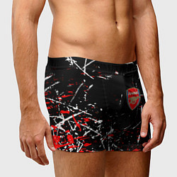 Трусы-боксеры мужские Арсенал штрихи красок, цвет: 3D-принт — фото 2