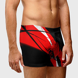 Трусы-боксеры мужские Real Madrid текстура, цвет: 3D-принт — фото 2
