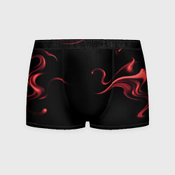 Мужские трусы Color red abstraction