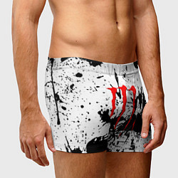 Трусы-боксеры мужские Monster energy краски, цвет: 3D-принт — фото 2